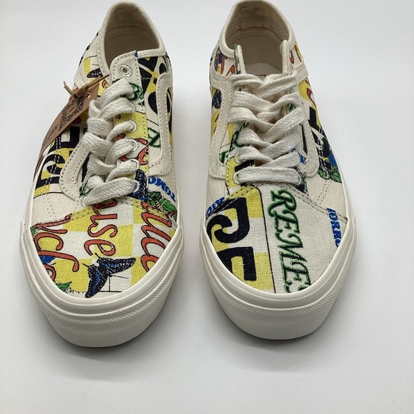 Vans Other - Vans Old Skool Eco Theory Tapered Graphic Hemp Men 7 Women 8.5 Sneakers